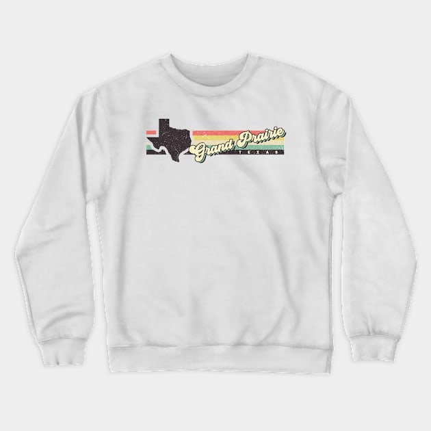 Grand Prairie Texas city Crewneck Sweatshirt by SerenityByAlex